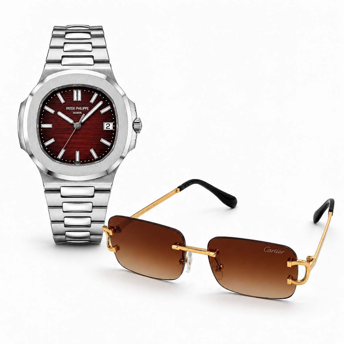 ⌚😎 Le duo parfait pour un style élégant au quotidien !