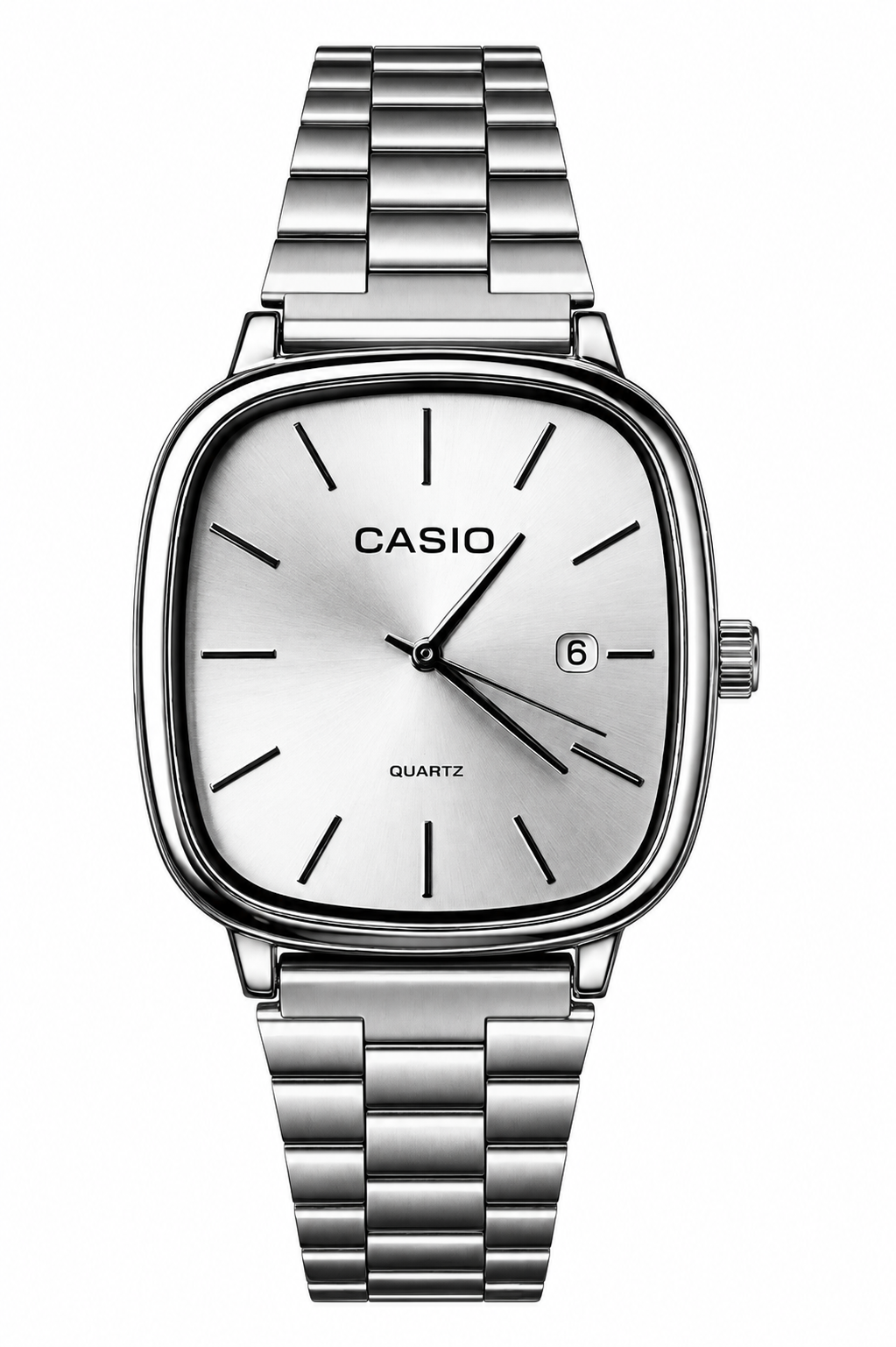 Montre Élégance Acier – Cadran Noir