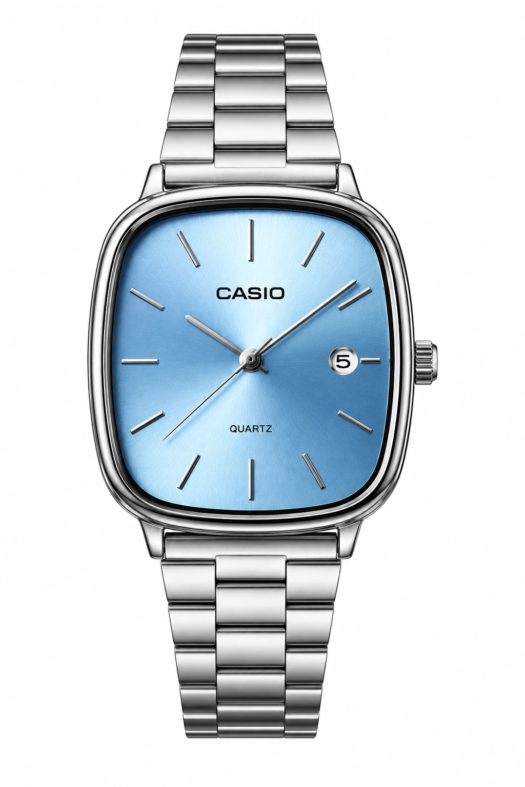 Montre Élégance Acier – Cadran Noir