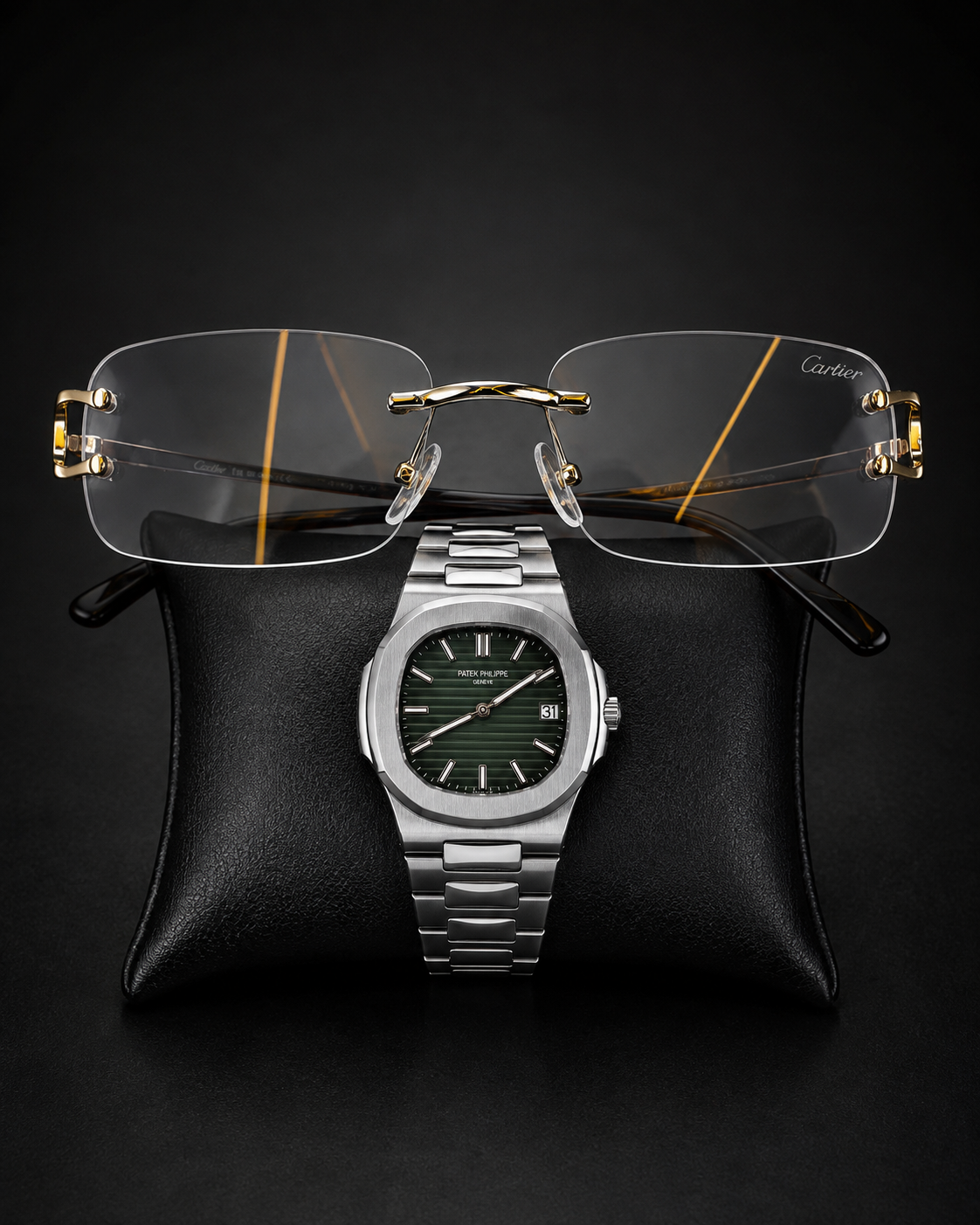 ⌚😎 Le duo parfait pour un style élégant au quotidien !