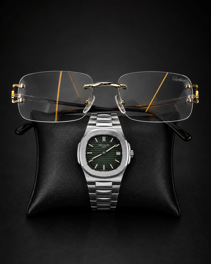 ⌚😎 Le duo parfait pour un style élégant au quotidien !