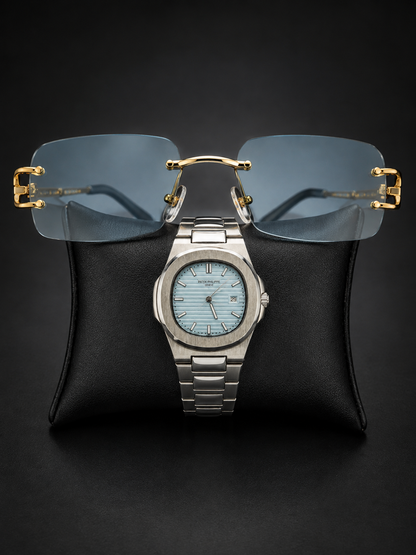 ⌚😎 Le duo parfait pour un style élégant au quotidien !