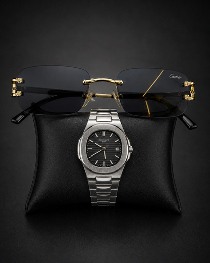 ⌚😎 Le duo parfait pour un style élégant au quotidien !
