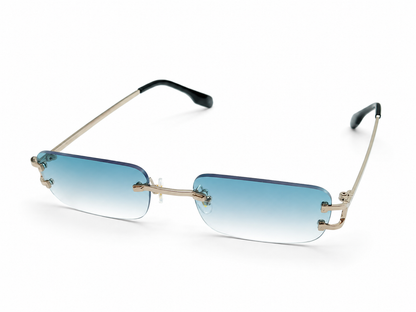 Lunettes Luxe Élégance – Design Sans Monture & 4 Coloris