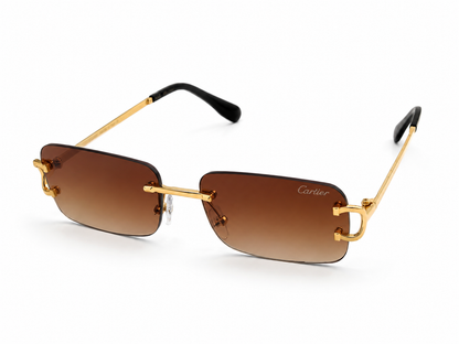 Lunettes Luxe Élégance – Design Sans Monture & 4 Coloris