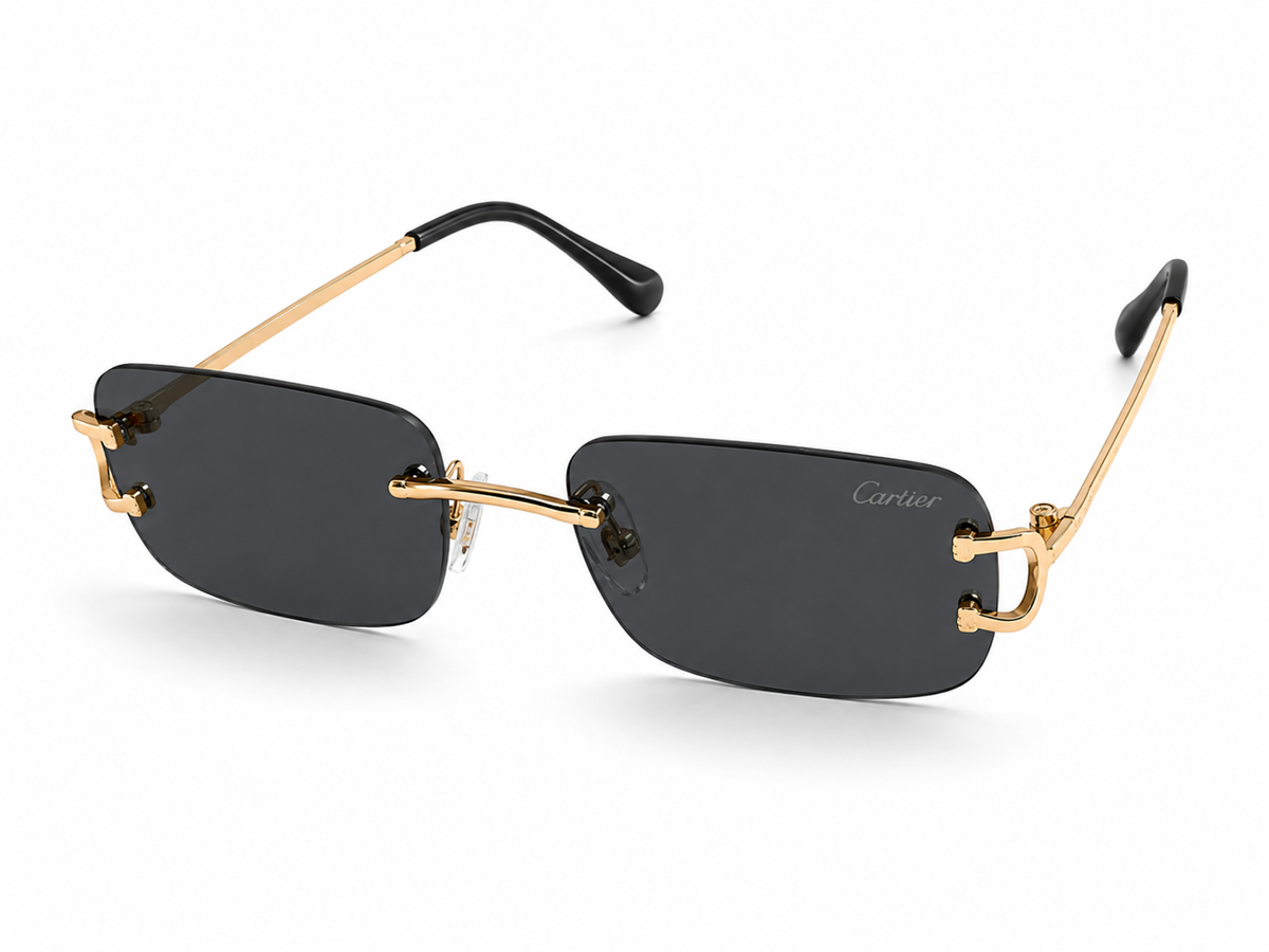 Lunettes Luxe Élégance – Design Sans Monture & 4 Coloris