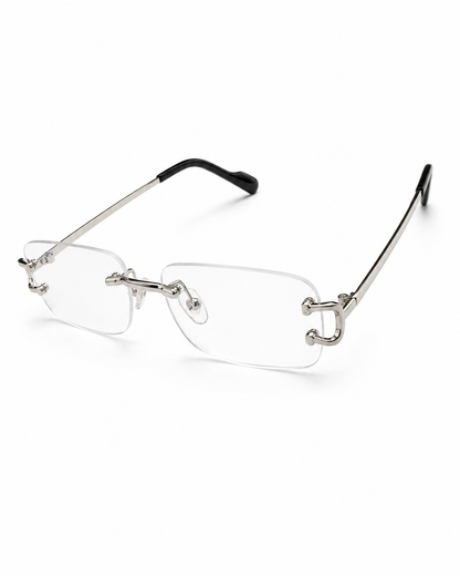 Lunettes Luxe Élégance – Design Sans Monture & 4 Coloris