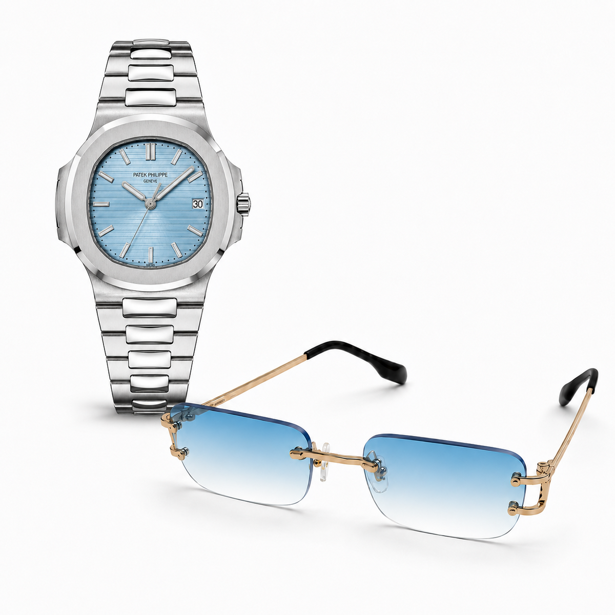 ⌚😎 Le duo parfait pour un style élégant au quotidien !