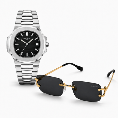 ⌚😎 Le duo parfait pour un style élégant au quotidien !