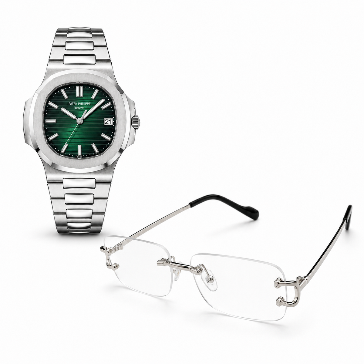 ⌚😎 Le duo parfait pour un style élégant au quotidien !